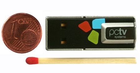Jeden z najmniejszych na świecie tunerów DVB-T: PCTV picoStick