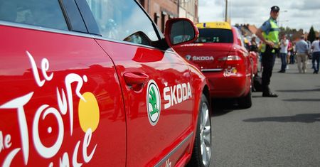 Skoda na Tour de France 2012