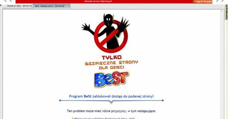 Specjalna, bezpieczna przeglądarka internetowa dla dzieci - BeSt