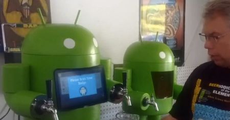 KegDroid - android serwujący piwo