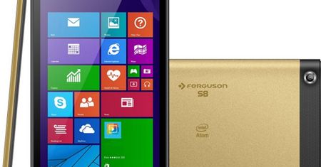 Ferguson S8 - Tablet z Windowsem, Office 365 i klawiaturą w zestawie