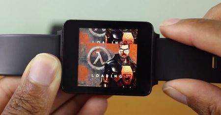 Kultowa gra Half-Life na zegarku z Android Wear