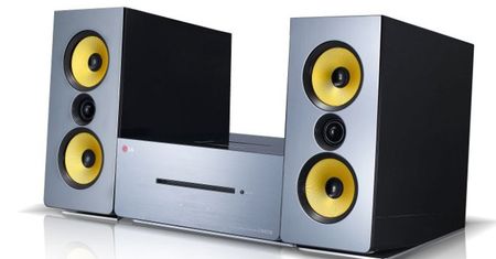 Minimalistyczna mikrowieża LG CM2630B