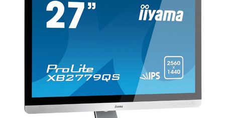 Iiyama: 27" monitor z rozdzielczością WQHD 2560 x 1440