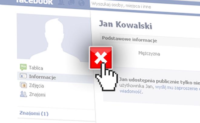 jak usunąć fb