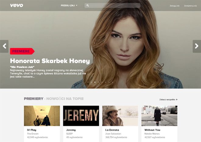 Rusza polska wersja platformy muzycznej Vevo