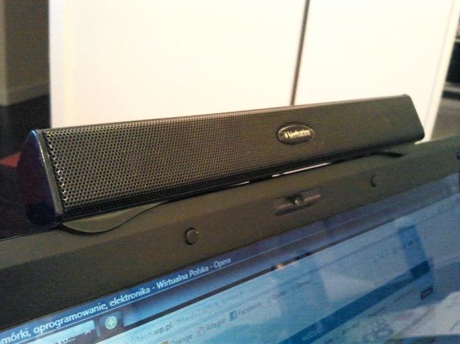 Verbatim Portable Audio Bar - test głośników do laptopa