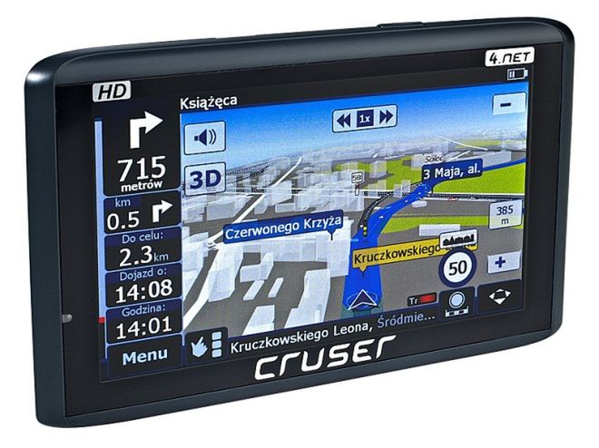 Test nawigacji Cruser Alpha 4.net AM PL