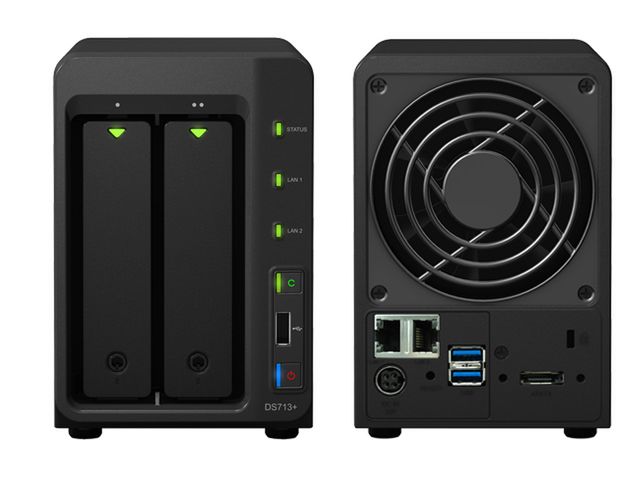Niewielki, zaawansowany serwer NAS: Synology DiskStation DS713+
