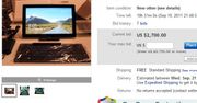 Pierwszy tablet z Windowsem 8 do kupienia na eBay'u