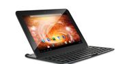 Aluminiowy tablet z bezprzewodową klawiaturą