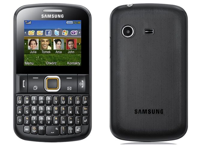 Nowy, tani telefon Samsung Ch@t 222 z klawiaturą QWERTY