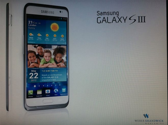 Samsung Galaxy S III: premiera 22 maja?