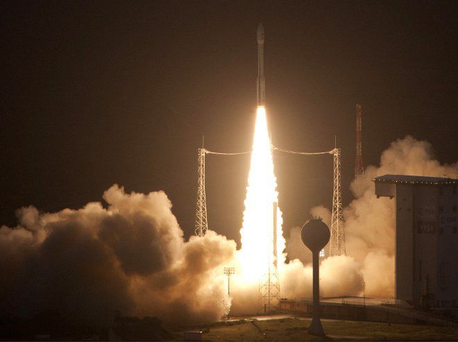 Pierwszy polski satelita - Vega - poleciał dziś w kosmos
