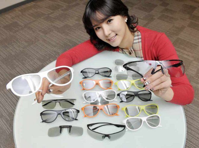 Nowe okulary LG 3D na początku 2012 r.