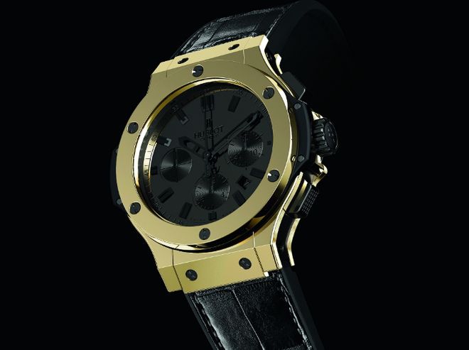 Niezniszczalny zegarek ze złota