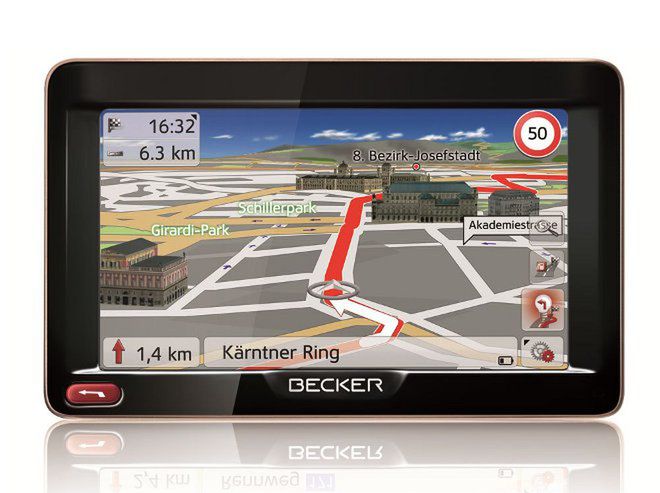 Nowe mapy dla nawigacji samochodowych Becker