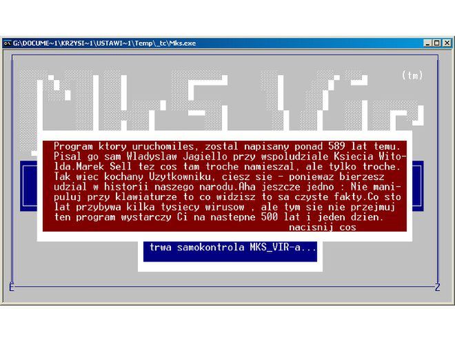 Koniec mks-vir - pierwszego polskiego antywirusa
