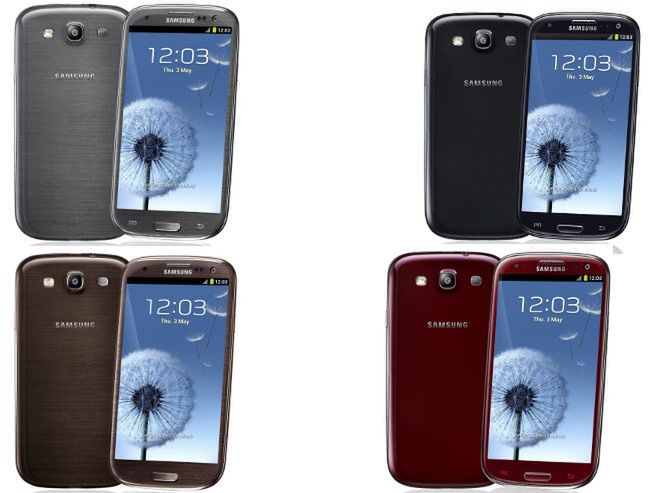 Nowe kolory obudowy Samsunga Galaxy S III oficjalnie