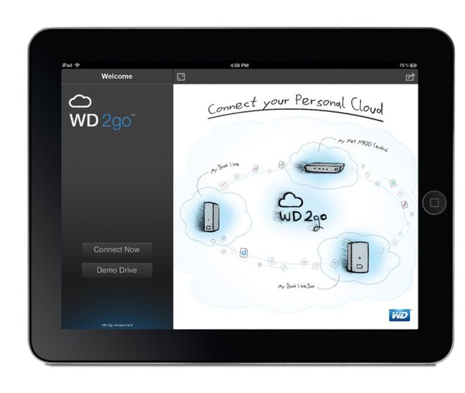 WD i Dropbox - WD 2go aplikacja na smartfony i tablety