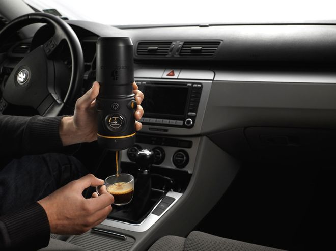 Samochodowy ekspres do kawy Handpresso Auto