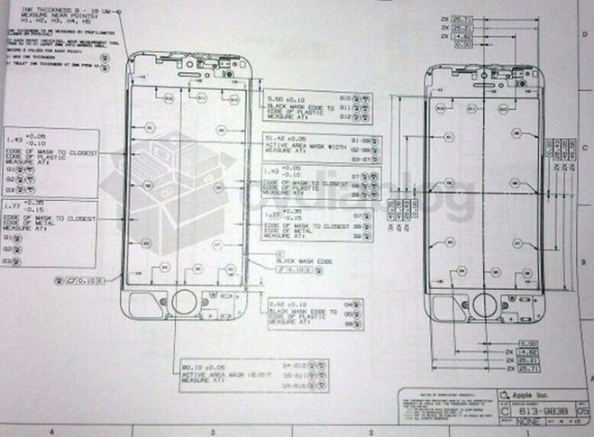 Wyciekły plany konstrukcyjne iPhone'a 5