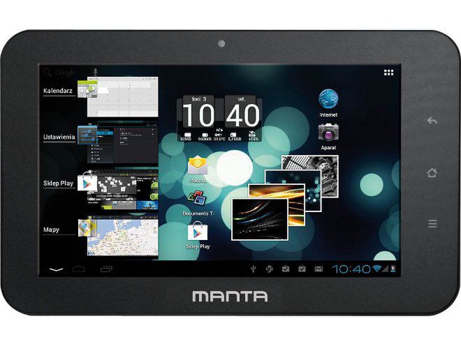 Manta odświeża swój tani tablet PowerTab MID05S