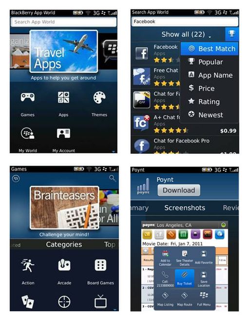 BlackBerry App World 3.0 już dostępny