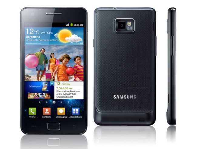 10 milinów sprzedanych smartfonów Samsung Galaxy S II