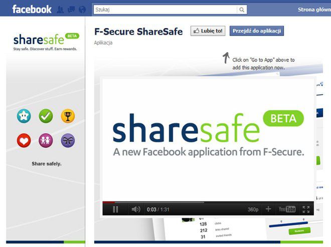 ShareSafe, czyli bądź bezpieczny na Facebooku