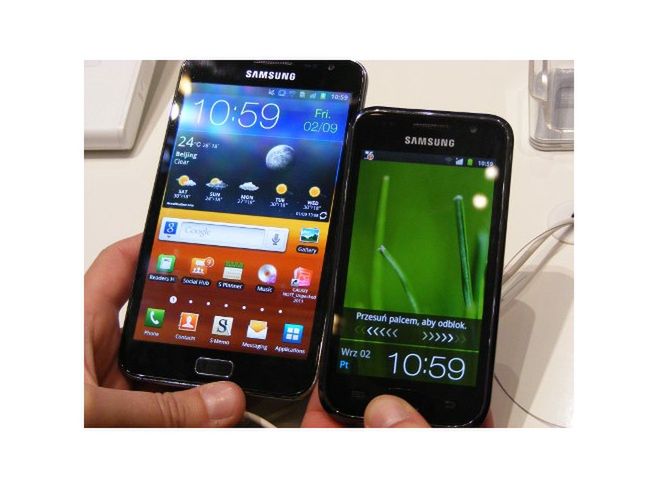 IFA 2011: Samsung i jego wielki telefon Note oraz Galaxy Tab 7,7