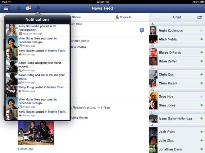 Już jest - Facebook na iPady!