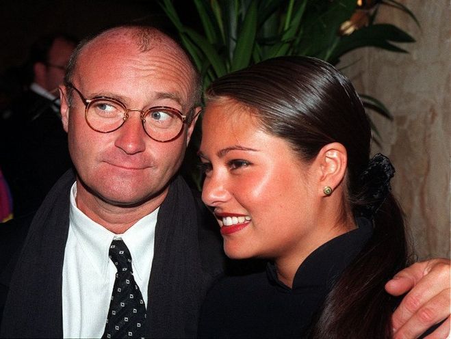 Phil Collins i Orianne Cevey: rozwód kosztował go 47 mln dolarów, teraz do siebie wrócili