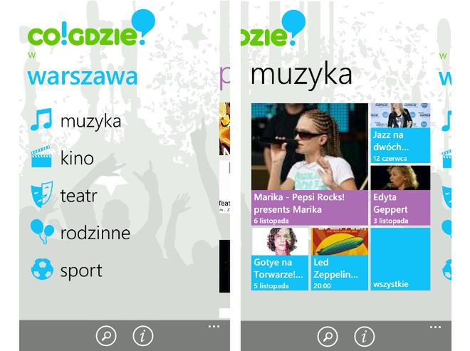 Aplikacja coigdzie.pl teraz na smartfony z Windows Phone