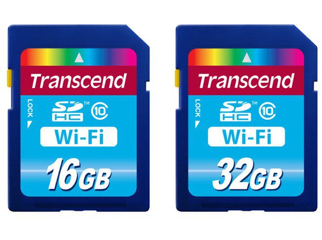 Bezprzewodowe karty pamięci SD z Wi-Fi Transcend