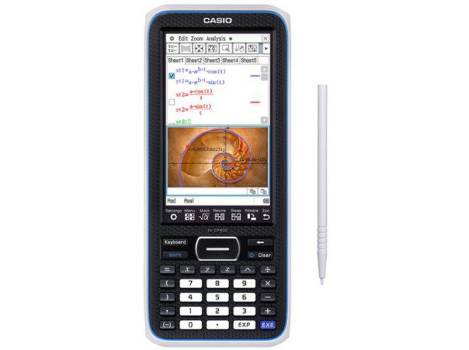 Dotykowy kalkulator z wielkim ekranem: Casio ClassPad CP400