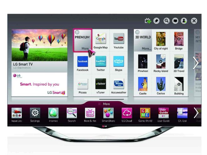 Nowe telewizory LG Smart TV Cinema 3D - rozrywka na wyciągnięcie pilota