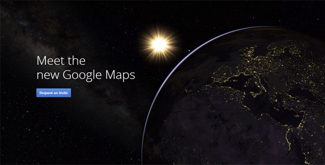 Nowe mapy Google