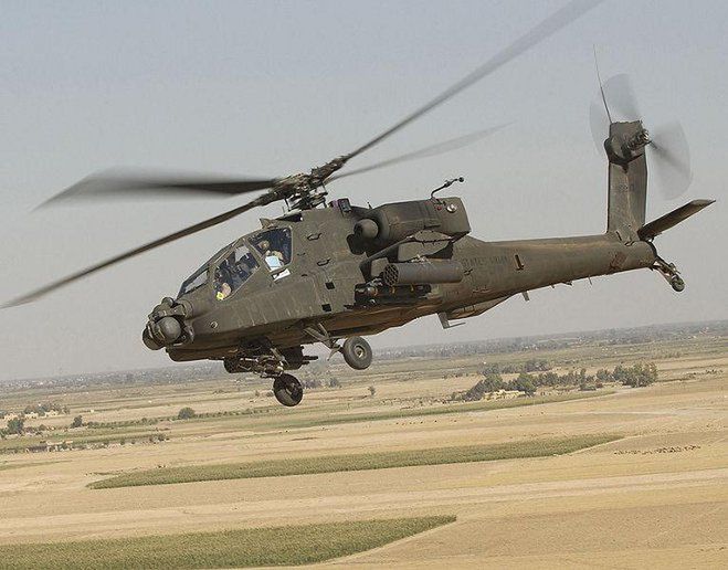 Helikoptery Apache z nowym wsparciem w postaci drona
