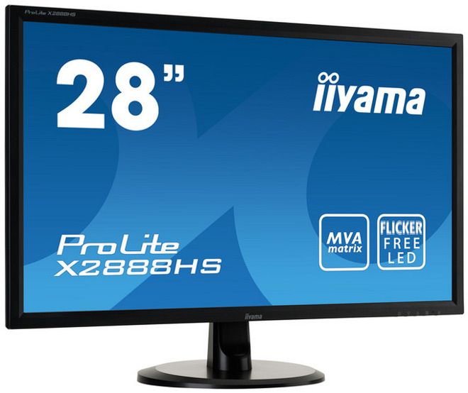 iiyama X2888HS - monitor dla grafików i fotografów