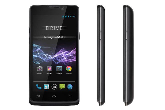 Kruger&Matz DRIVE 2 - tani smartfon z dwiema bateriami