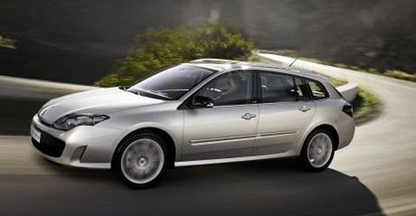 Nowe Renault Laguna GT - 4 koła w akcji