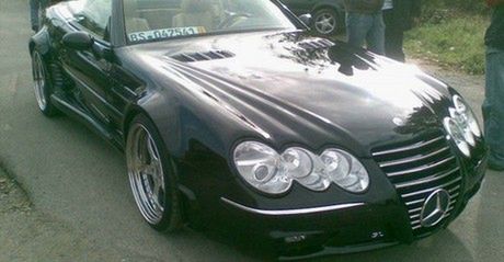 Upiorny wynalazek - Mercedes SL