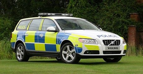 Szwed w brytyjskiej policji - Volvo V70 Police Car