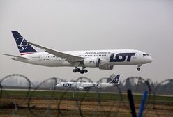 Dreamliner już wylądował - pierwszy taki samolot w Europie