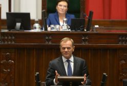 Debata ws. wotum nieufności dla rządu. Donald Tusk i Jarosław Kaczyński przemówili w sejmie