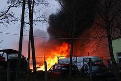50 samochodów spłonęło w Dobrym Mieście. Ktoś je podpalił?