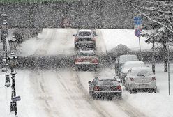 Karambol na autostradzie A4 - trudne warunki na drodze