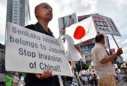 Chińskie okręty u wybrzeży wysp, o które trwa spór z Japonią