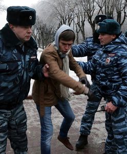 Rosja: policja rozpędziła w Wołgogradzie demonstrację przeciwko władzom